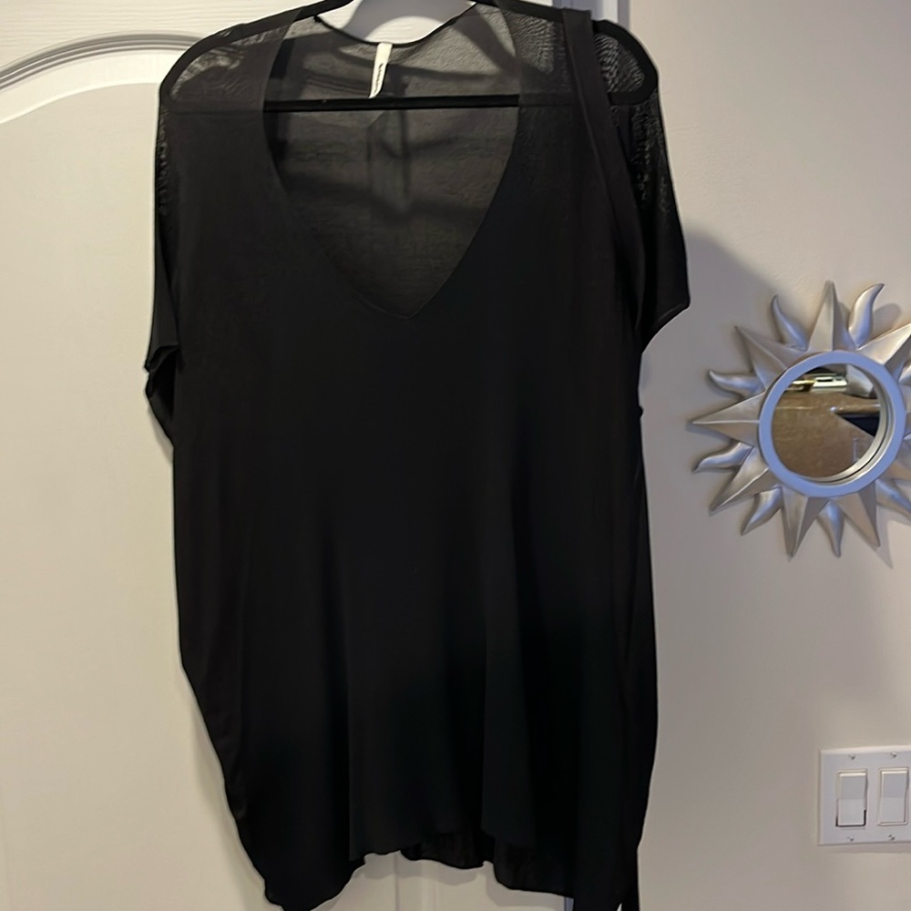 PIER ANTONIO GASPARI ladies black knit top